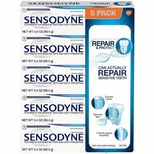 

Sensodyne Восстановление и Защита Пародонтологический уход, 96,4 г, 5 шт. (Отправляется напрямую из-за границы)