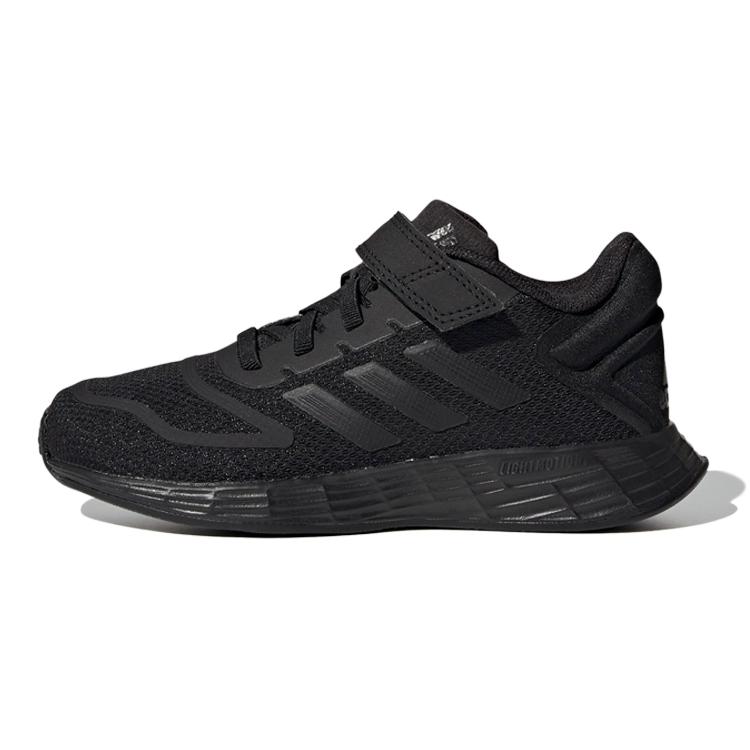 

Adidas Duramo 10 EL K Fabric Comfortable Abrasion Resistant Low top Kids Running Shoes Black Kids GZ0637 30.5