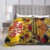 Warm Blanket Decorative Annees 90 Bee Wu Clan T-tangs Throw Blanket  Flannel Bedspread For Living Room Graphic Sofa Bed Cover