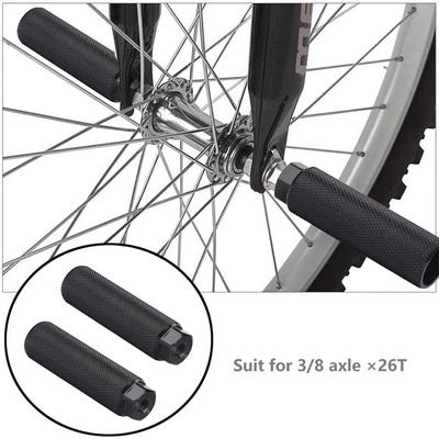 Road Bike Anti-Skid Bicycle Front Rear Wheel Bike Pegs Stunt Pegs Bike Axle Pedal Bicycle Parts