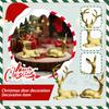 Christmas Deer Decoration Ornaments, Crafts, Gifts, Home Decor