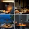 Cordless Table Lamp Rechargeable Lamps: 6000mAh Battery Operated Table Lamp Outdoor Waterproof, Touch Control, Portable Wireless Desk Lamp for