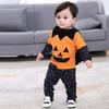 Ymgot Halloween Costume, Pumpkin and Magician, 4-Piece Set, Baby/Child Cosplay Costume, All Saints' Day (120)