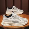Summer Men's Shoes New Breathable Mesh Shoes Men's Trendy Versatile Thick-soled Sneakers Casual Dad Shoes Men