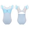 Toddler Girl's Ruffle Short Sleeve Leotard for Dance Gymnastics Ballet Leotard Jumpsuit