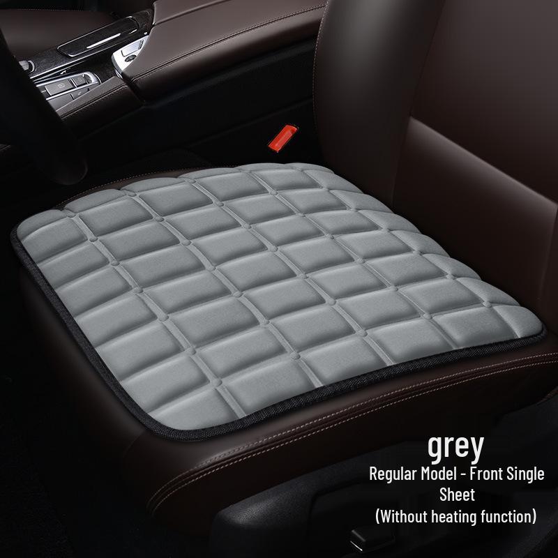 Cross-Grid Heated Car Seat Cushion - Winter Interior Accessory