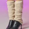 KOLEAT Real Knit Winter Warm Leg Warmer [Ivory]