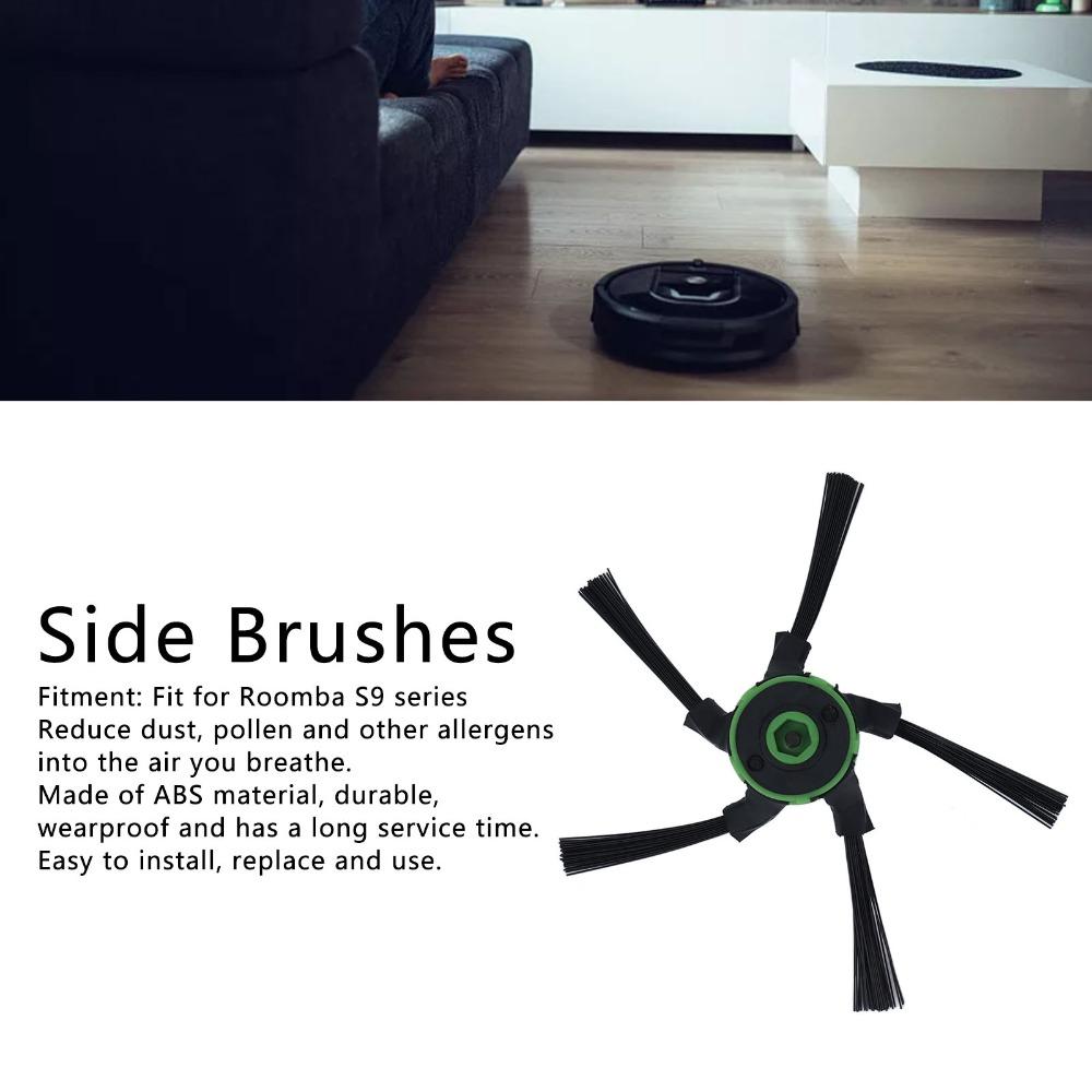 6PCS Synthetic Vacuum Cleaner Brush for iRobot Roomba S9/S9+ S9plus Corner Cleaning