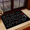 Formelkalender Fußmatte Design für Spielzimmer Dekorieren Sie Zimmer Eingangsbereich Esszimmer Anti-Rutsch-Teppich Dekorieren Sie Büros Spirituelles Geschenk