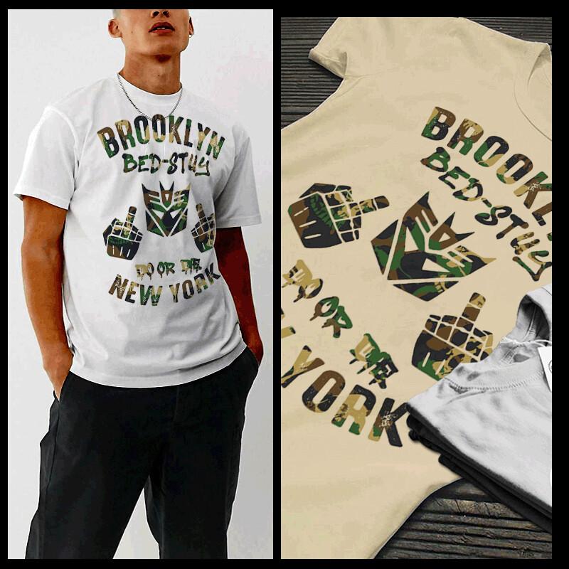 

Brooklyn New York T-Shirt NYC Bed-stuy do or die 90s hip hop boom bap rap fyu L