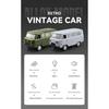 1/18 UAZ 452A Large Alloy Die-cast Car Model, Front Wheel Steering, Children's Toy Car With Light, Adult Collection of Ornaments Gift