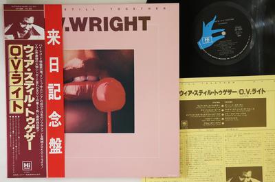 LP Record OV WRIGHT  Were Still Together VIP6685 HI 1979 Japan Obi SoulFunk Used
