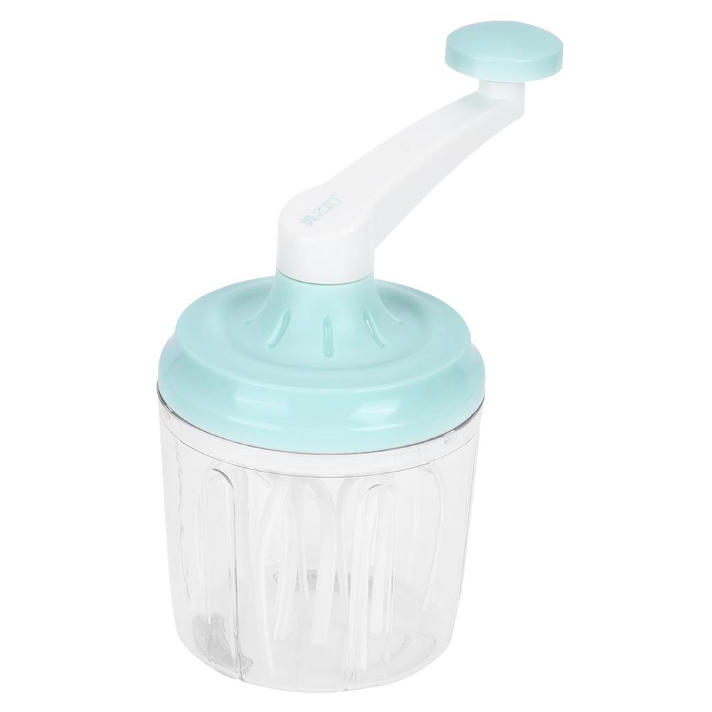 1200mL Manual Egg Beater Mixer Hand Crank Egg Cream Whisk Kitchen Baking Supply