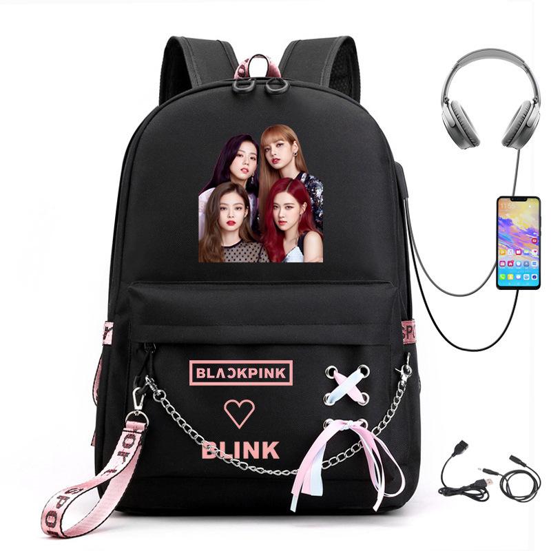 Large Capacity Schoolbag with Shoulder Strap; Student Three-piece Pencil Case Set