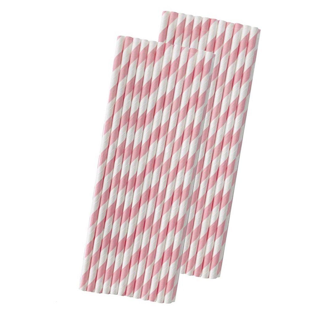 Colorful Paper Material Natural for Wedding,Party Disposable Straws Drinking Accessories Party Supplies Paper Drinking Straws