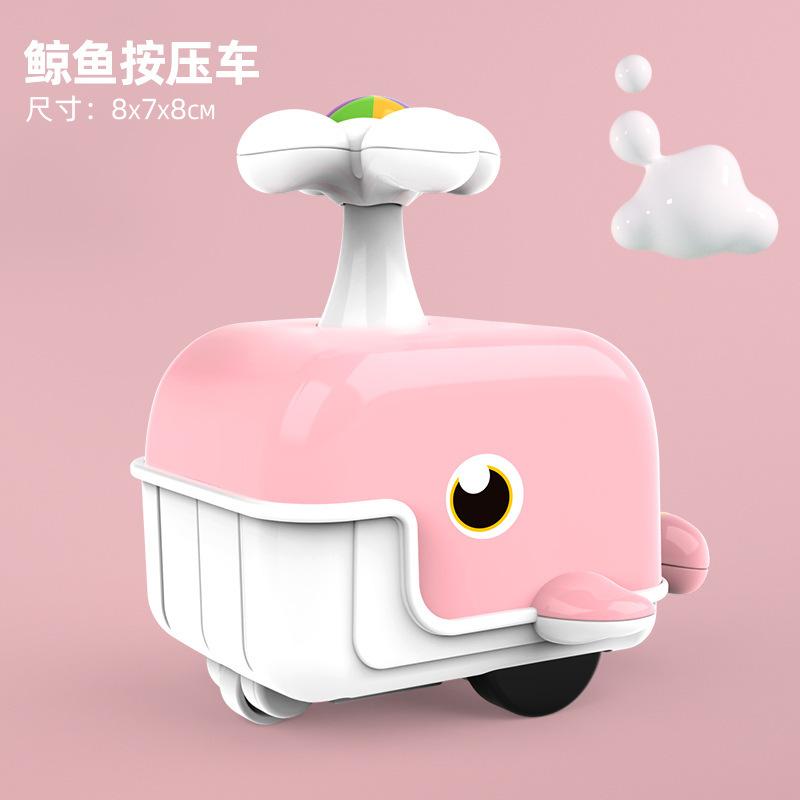 Whale Press Car Baby Learn To Climb Inertia Glide Pull Back Car Children Boys And Girls Children Toy Car
