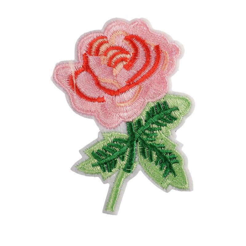 Self-Adhesive Embroidery Flower & Letter Patches for Clothing Accessories