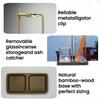 2 in 1 Incense Holder for Sticks Anti-Ash Flying Incense Burne with Glass Ash Catcher and Sticks Organizer for Meditation Yoga 7