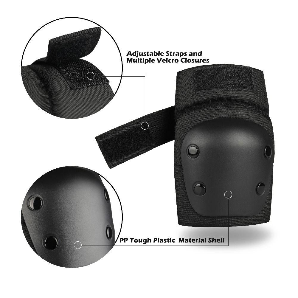 1 set Anti Collision Sports Knee Pads Sponge Elastic Knee Pads  Unisex