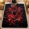 Flannel BlanketJapan Football Warm Soft Throw Blanket for Indoor Sofa Bed Living Room Use