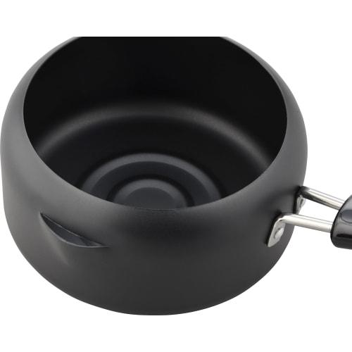 Wahei Freiz Small Tempura Pan, 16cm, Induction Compatible, Gas Compatible, Iron Compatible, Deep Fryer, Tempura, with Lid, One-Handed Operation, Made