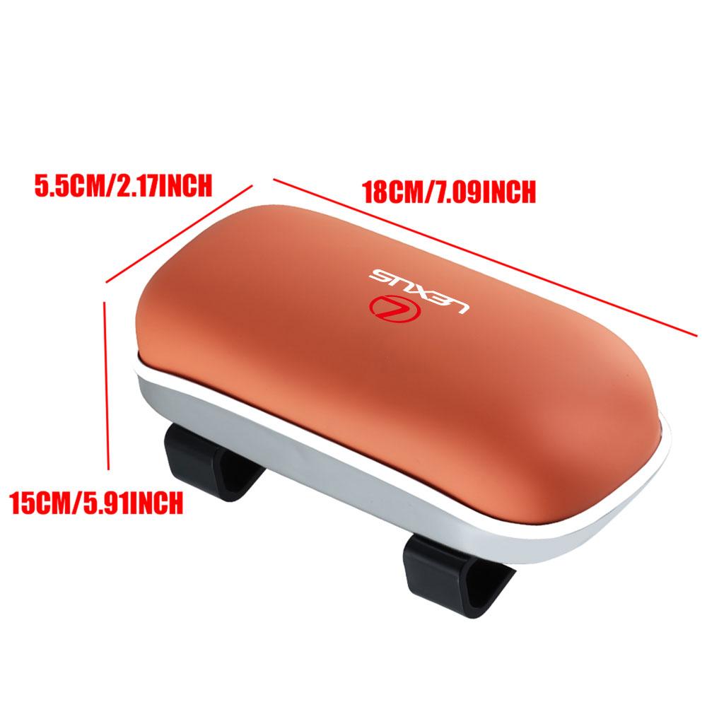 ABS Car Eyeglass Storage Box Visor Sunglasses Bank Card Ticket Clip For Lexus CT200h NX300h RX300 RX330 EX300h F Sport IS RX NX