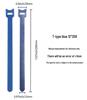 Nylon T-Type Self-Adhesive Hook and Loop Cable Ties