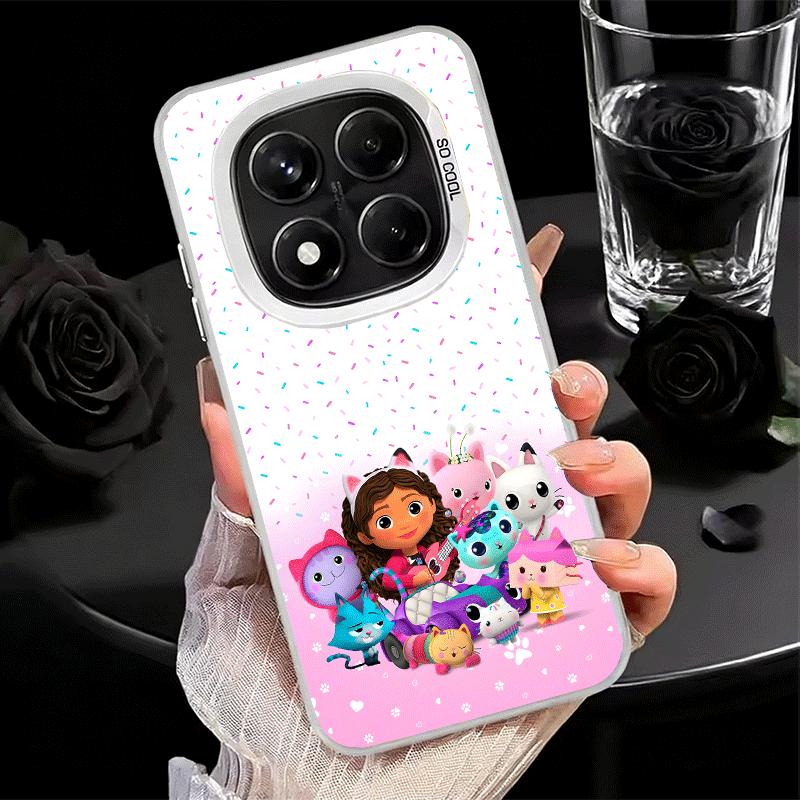 

G-Gabbys Dollhouse Cartoon Shockproof Phone Case for Xiaomi Redmi Note 15 14 13 12 Pro Plus 11 11S 11T 5G Cover Anti Fall Fundas Redmi Note15ProPlus