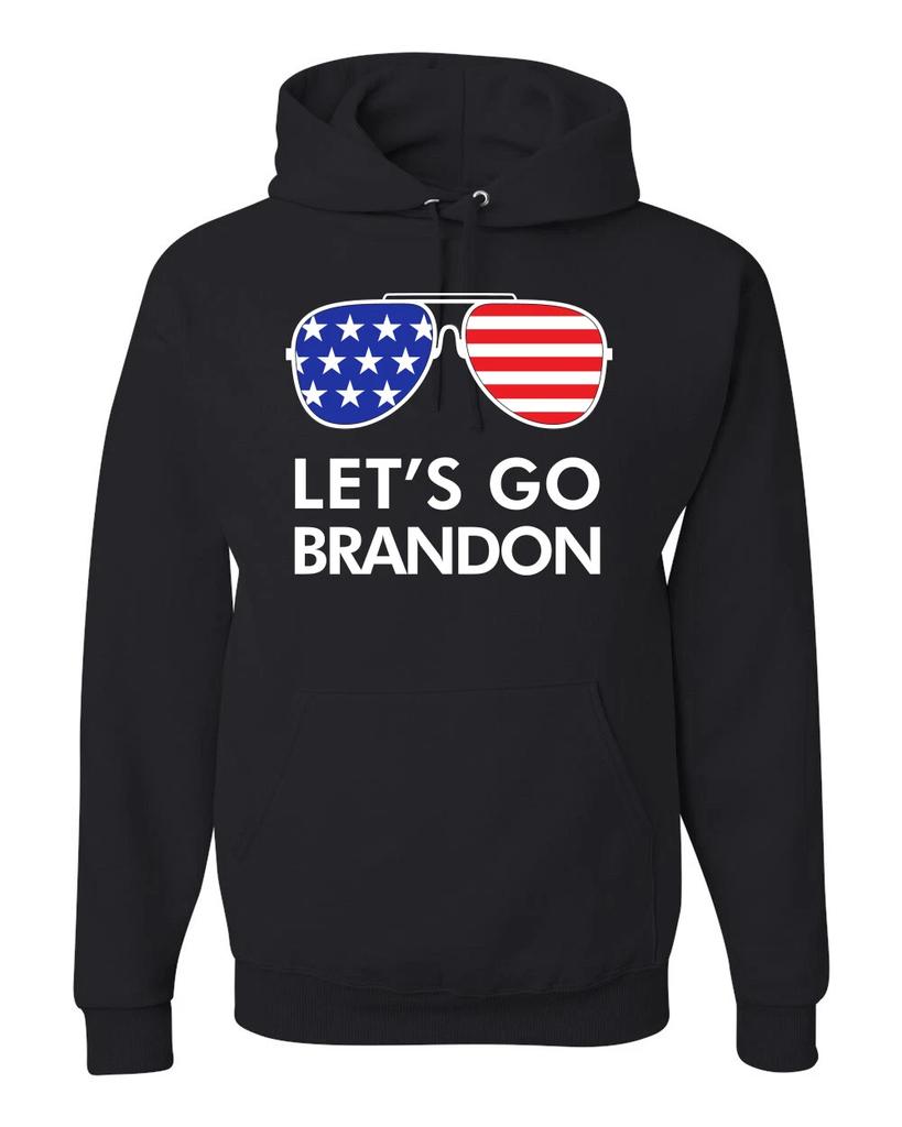 Lets go Brandon Sunglasses Political Unisex Graphic Sweatshirt