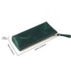 AIGUONIU Echtes Leder Große Kapazität Federtasche Büro Schule Schreibwaren Stift Bleistift Aufbewahrungstasche Halter Füllfederhalter Etui