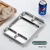 Korean Style 304 Stainless Steel Multi-purpose Compartment Plate