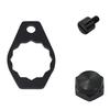VISPREA and Screw Set Fits Daiwa Tatula 300 400 Modification Long Arm Replacement Custom Parts Repair Parts YU374 Screw, Nut, - & - (Left-Handed)