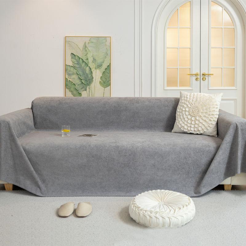 

Технология Водонепроницаемый сплошной цвет, устойчивый к моче, чехол для диванной подушки, полотенце, универсальная нескользящая бархатная ткань для объятий Four Seasons, подушка с защитой от царапин 180*90