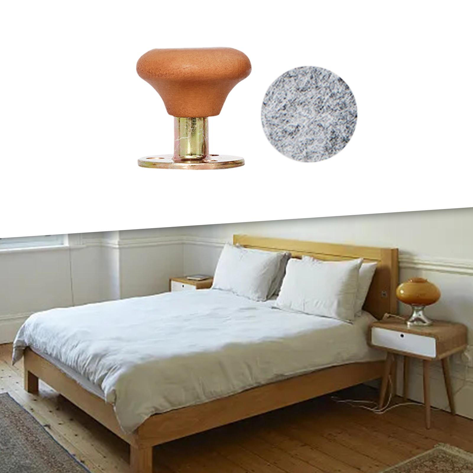 

Adjustable Threaded Bed Frame Anti Shaking Tool for Bed, Headboard Stoppers, Bedside Headboards S Single Wooden