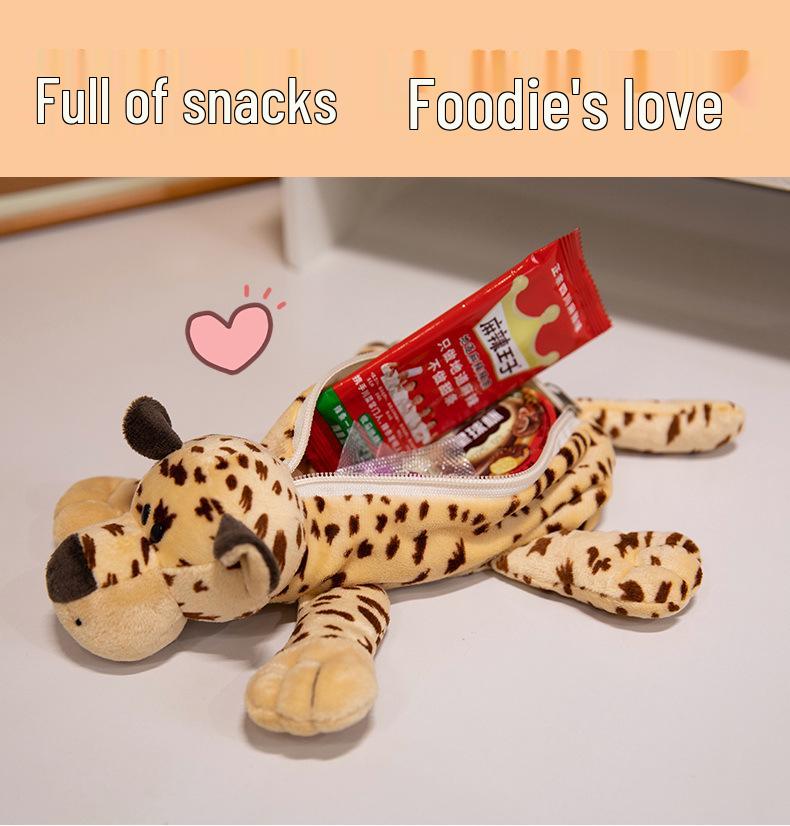 Cute Capybara Plush Pencil Case - High-Value Stationery Storage Bag for Students and Office Use