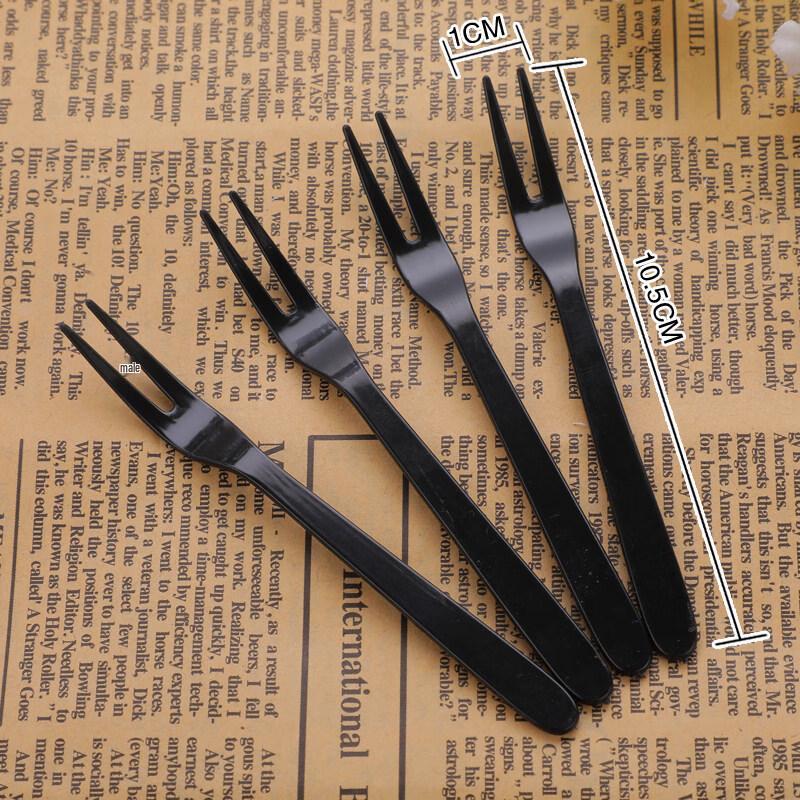 ZISIZ Thickened Disposable Fruit Forks