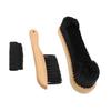 Billiard Pool Table and Rail Brush Set   Wood Billiard Brush Cleaner Tools Supplies with Cue Cleaning Cloth for Pool Table Accessories