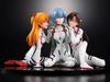 KADOKAWA KDcolle Thrice Upon a Time and Mari Newtype Cover Scale Plastic Painted Complete Figure Evangelion 3.0+1.0 Asuka, Rei, ver. 1/8