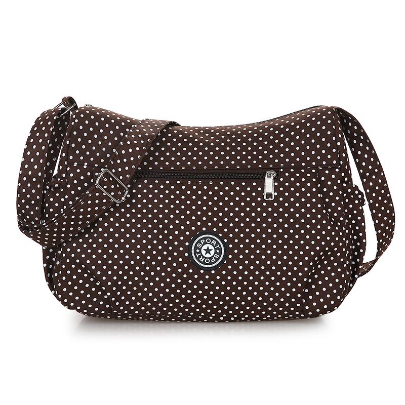 Large Capacity Canvas Shoulder and Crossbody Bag for Middle-Aged Women