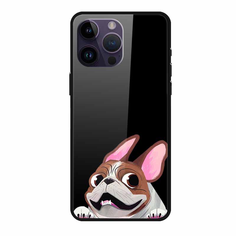 Tempered Glass Case For iphone 15 Pro Max Case Soft TPU Bumper Hard Glass Back Cover For iphone 16 Pro Max Phone Case 16Pro Max