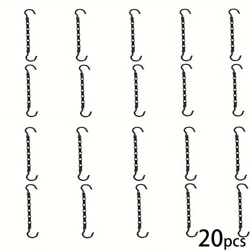 10 Stück platzsparende magische Kleiderbügel, stabiler Kunststoffhalter, Organizer für schwere Kleidung, für Schlafsäle, Wohnungen, kleine Schränke