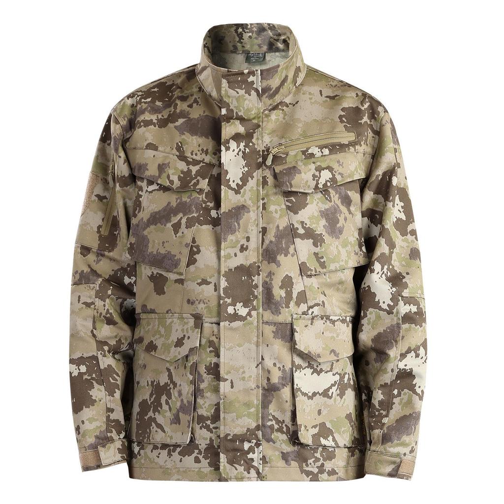 Men's Breathable Anti-static Workwear Set - Wear-resistant Tactical Jacket for Spring and Autumn Outdoor Activities