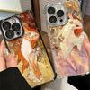 Vintage Alfons Mucha Primavera Plating Phone Case For Xiaomi Poco X5 X6 X7 X8 Pro Max F8 Ultra F7 M8 M7 M5S Redmi 15C 15 14C 13C