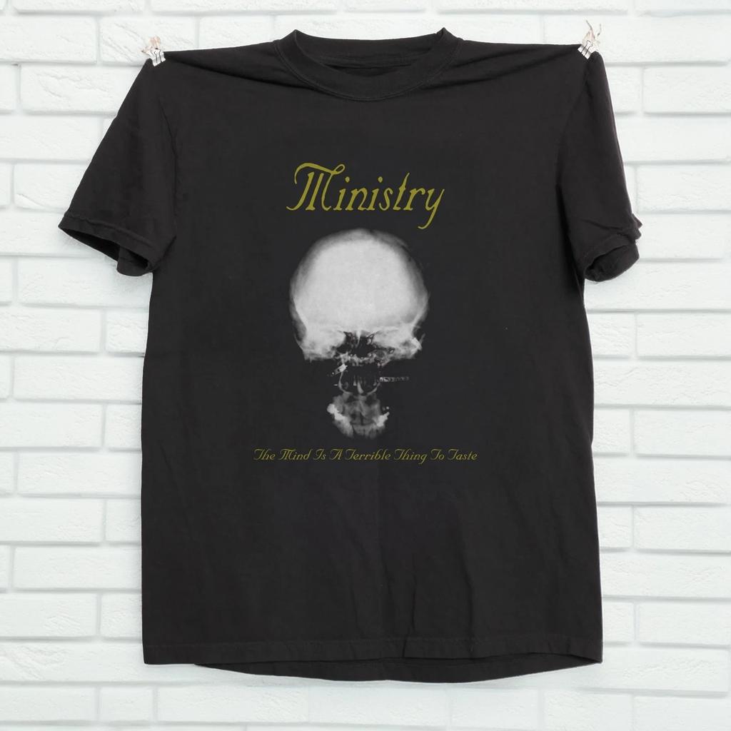 Ministry The Mind Is A Terrible Thing To Taste Classic Unisex T-Shirt Size S-