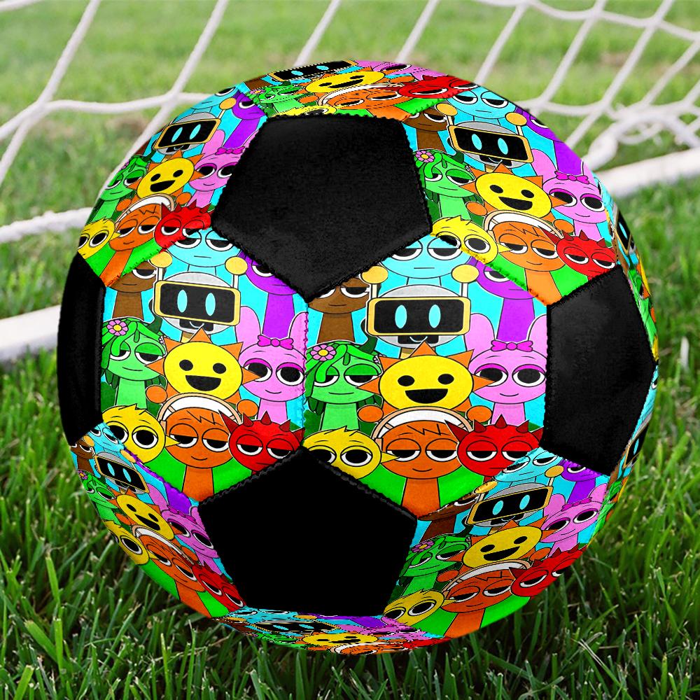 Sprunki Theme Size 5 Soccer Ball, Suitable for Both Indoor and Outdoor Matches, a Gift Suitable for Everyone.