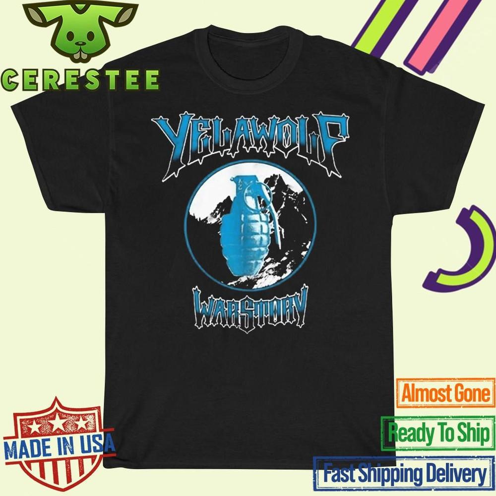 Rare Yelawolf War Story Bundle Black Shirt New Shirt Gift Fans F146 Unisex T-Shirt XL