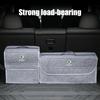 Car Soft Felt Storage Bag Organizer Car Foldable Trunk Bag Car Accessories For Skoda Octavia MK2 MK3 2 A7 Fabia Karoq Kodiaq Superb Rapid Yeti