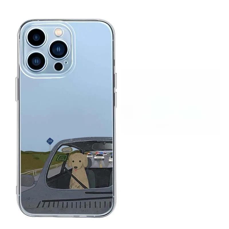 

Смішний Мультяшний Пара Собака Чохол для Телефону Для Samsung Galaxy A55 A15 A54 5G A16 A35 A25 S25 S24 Ultra S23 FE S20 S21 S22 Plus Обкладинка Samsung S25