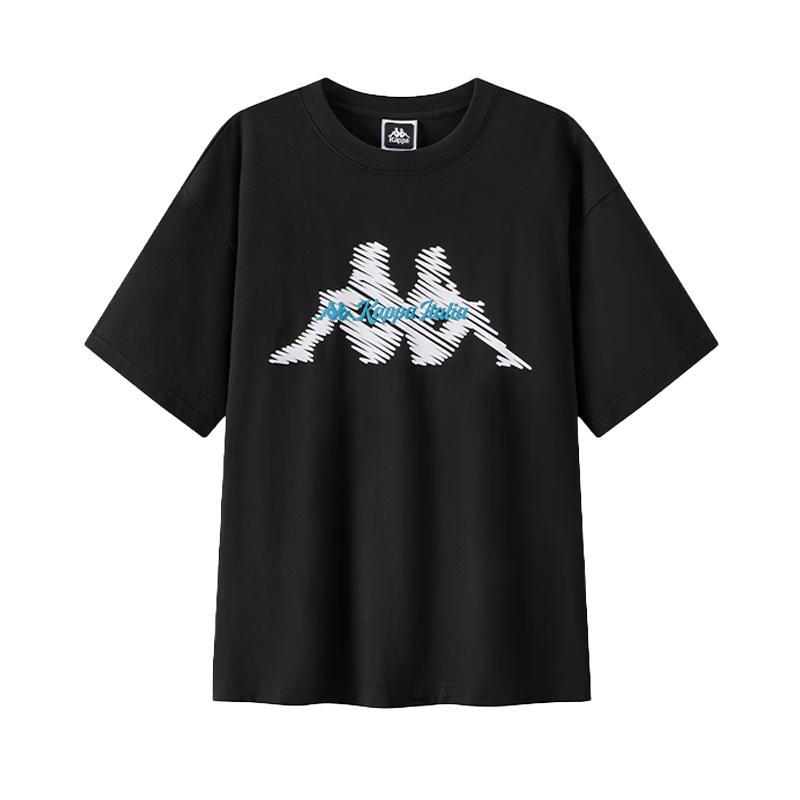 Kappa 2025 Summer Cotton Couple Sport T-Shirt M