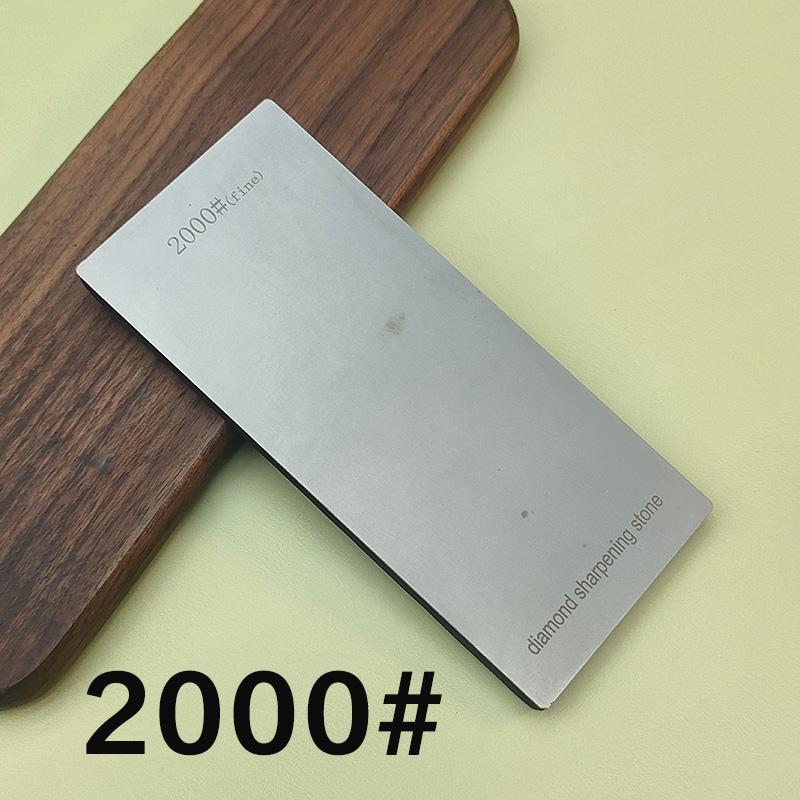 Diamond Sharpening Stone Knife Sharpener Hard Base Non-slip Grit 80-3000# Diamond Tools Fine Grinding Whetstone 170*75mm